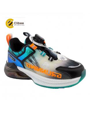Кросівки Clibee LC932 black-orange 32-37