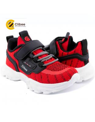 Кросівки Clibee (Румунія) F989 red-black (31-36) 